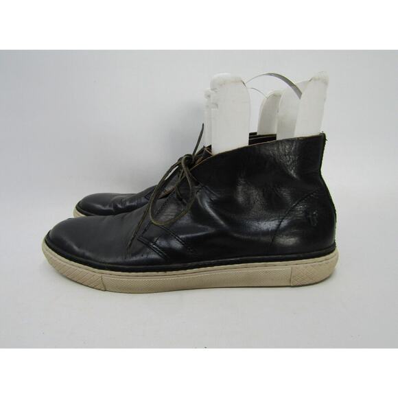 Frye Mens Size 10.5 Black Leather Oxford Casual Shoes main image 6